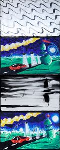 Pusole Pierluigi : Senza titolo (RAI Quattro), 1990  - Asta Arte Moderna e Contemporanea, Fotografia e Fumetti - Associazione Nazionale - Case d'Asta italiane