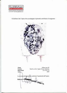 Coda Zabetta Roberto : Albino nero III, 2009  - Asta Arte Moderna e Contemporanea, Fotografia e Fumetti - Associazione Nazionale - Case d'Asta italiane