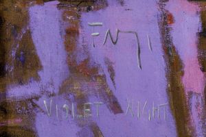 FRANGI GIOVANNI : Violet Night, 1999  - Asta Arte Moderna e Contemporanea, Fotografia e Fumetti - Associazione Nazionale - Case d'Asta italiane