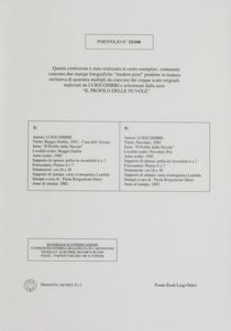 Ghirri Luigi : Reggio Emilia, 1985   Casa dell Ariosto  Da Il profilo delle nuvole (portfolio n. 33/100), 1985 (stampato 2002)  - Asta Arte Moderna e Contemporanea, Fotografia e Fumetti - Associazione Nazionale - Case d'Asta italiane