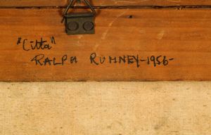 Rumney Ralph : Citt, 1956  - Asta Arte Moderna e Contemporanea, Fotografia e Fumetti - Associazione Nazionale - Case d'Asta italiane