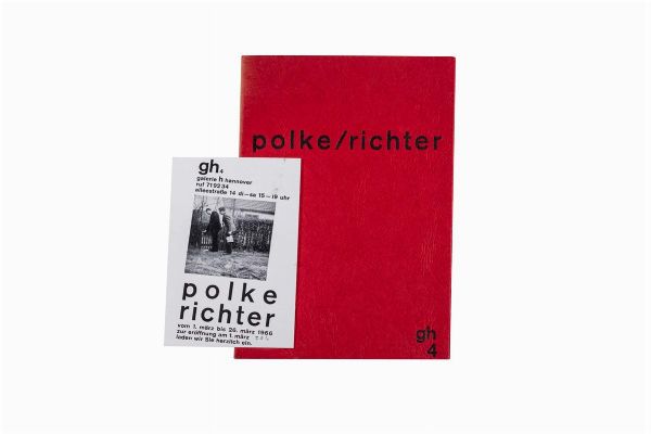 Gerhard Richter : Polke / RichterHannover, Editions CR: 3, 1966, 23.9 cm x 15.9 cm, brossura, pp. [20].  - Asta Testimonianze: libri e documenti dell'arte moderna e contemporanea - Associazione Nazionale - Case d'Asta italiane