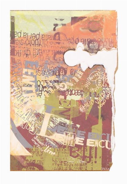 Emilio Villa : Lentre enculés.l., s. ed., 1968, 32x21 cm.  - Asta Testimonianze: libri e documenti dell'arte moderna e contemporanea - Associazione Nazionale - Case d'Asta italiane