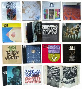 Avantgarde - nn. 1 - 14 (Tutto il pubblicato), New York, Ralph Ginzburg, 1968/1971, 14 fascicoli 28,5x27,6, brossura, 60 ca.