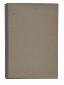 Gabriele Schmidt-Heins - Januar 1976senza luogo, autoprodotto, gennaio 1976, 29,7x21 cm., brossura con piatti in cartoncino e dorso in tela, 60 fogli.