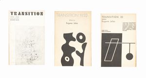 Transition. A Quarterly Review - n. 21The Hague, Eugene Jolas - The Servire Press, March 1932, 23x15,5 cm., brossura, pp. 336,