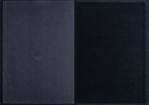 James Lee Byars - TH Firenze, Exempla & Zona, senza data [1978], 31,8x22 cm.