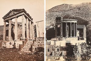 Anonimo - Cori,  Tempio d'Ercole - Tivoli,  Tempio della Sibilla