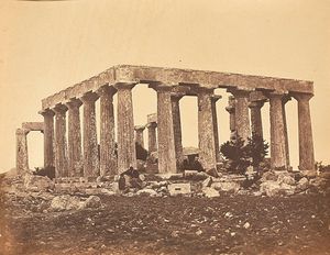 JAMES ROBERTSON - The temple of Aphaia, Aegina