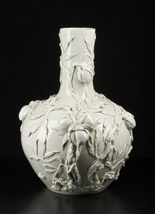 Arte Cinese - 'Grande vaso DehuaCina, XX secolo'