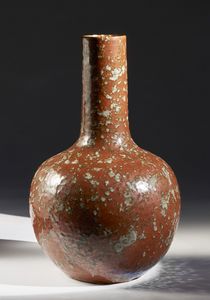 Arte Cinese - 'Vaso globulareCina, dinastia Qing, XIX secolo'