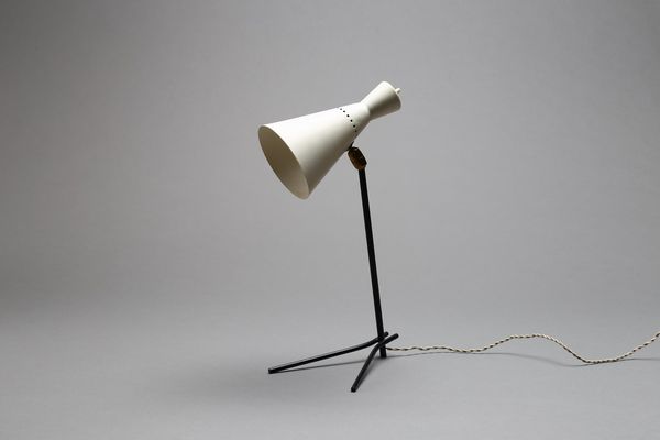 GILARDI & BARZAGHI : Lampada da tavolo modello 2/257, 1957.  - Asta ASTA 299 - DESIGN (online) - Associazione Nazionale - Case d'Asta italiane