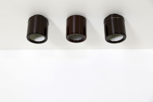 SARFATTI GINO (1912 - 1985) : (attribuito) Tre lampade da parete anni '60.  - Asta ASTA 299 - DESIGN (online) - Associazione Nazionale - Case d'Asta italiane