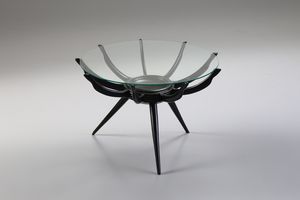 DE CARLI CARLO (1910 - 1999) - Tavolino da salotto modello Ragno, 1955.