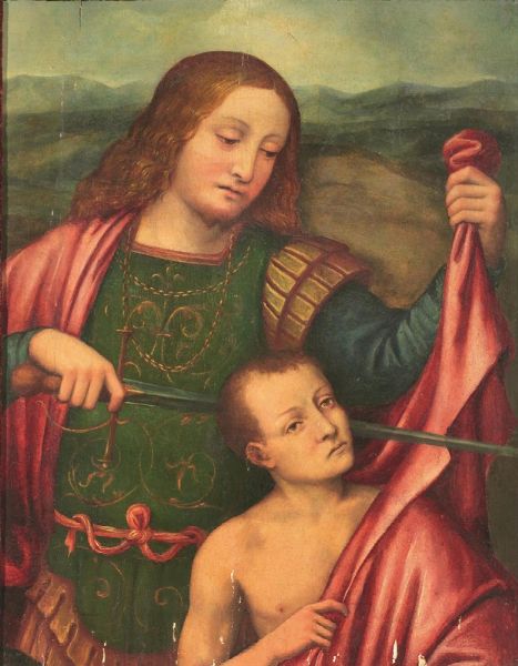 Scuola lombarda, sec. XVI  - Asta ARCADE | Dipinti dal XVI al XX secolo - Associazione Nazionale - Case d'Asta italiane