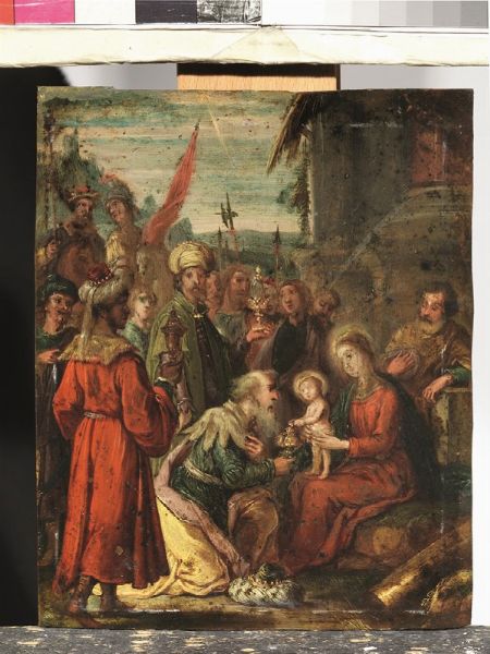 Scuola fiamminga, sec. XVII  - Asta ARCADE | Dipinti dal XVI al XX secolo - Associazione Nazionale - Case d'Asta italiane