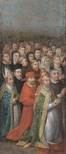 Scuola fiamminga, secolo XVI  - Asta ARCADE | Dipinti dal XVI al XX secolo - Associazione Nazionale - Case d'Asta italiane