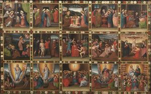 Scuola dell'Italia centrale, fine secolo XVI  - Asta ARCADE | Dipinti dal XVI al XX secolo - Associazione Nazionale - Case d'Asta italiane