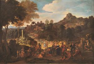 Artista francese in Italia, sec. XVII  - Asta ARCADE | Dipinti dal XVI al XX secolo - Associazione Nazionale - Case d'Asta italiane
