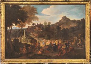Artista francese in Italia, sec. XVII  - Asta ARCADE | Dipinti dal XVI al XX secolo - Associazione Nazionale - Case d'Asta italiane