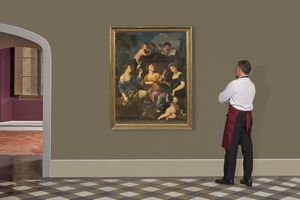 Scuola romana, sec. XVII  - Asta ARCADE | Dipinti dal XVI al XX secolo - Associazione Nazionale - Case d'Asta italiane