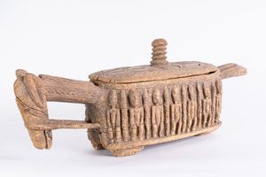 Arte africana : Contenitore rituale aduno-koro, DogonMali  - Asta ASTA 302 - NATURALIA E MIRABILIA - Associazione Nazionale - Case d'Asta italiane