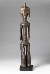 Arte africana : Figura femminile iagalagana, MumuyeNigeria  - Asta ASTA 302 - NATURALIA E MIRABILIA - Associazione Nazionale - Case d'Asta italiane