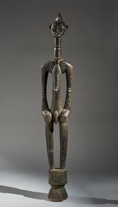 Arte africana - Pilone Sibele Senufo Costa d'Avorio