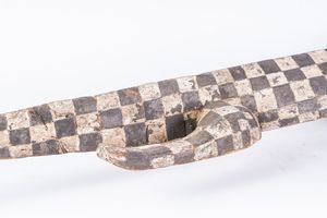 Arte africana : Maschera alligatore, NunumaBurkina Faso  - Asta ASTA 302 - NATURALIA E MIRABILIA - Associazione Nazionale - Case d'Asta italiane