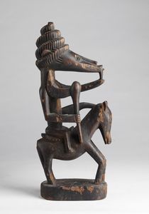 Arte africana - Cavaliere SenufoCosta d'Avorio