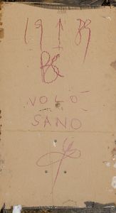 Ceccobelli Bruno : Volo sano, 1989  - Asta La Collezione Borroni - Associazione Nazionale - Case d'Asta italiane