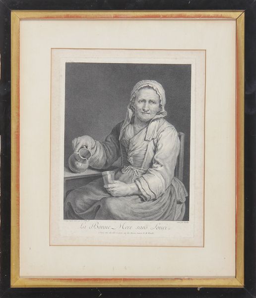 CHEVILLET JUSTE (1729 - 1802) : La bonne mere sans souci.  - Asta ASTA 303 - ARTE ANTICA E DEL XIX SECOLO - Associazione Nazionale - Case d'Asta italiane