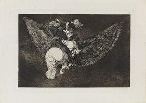 GOYA FRANCISCO (1746 - 1828) - Follia volante.