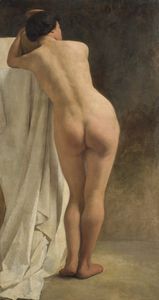 ARTISTA DEL XIX SECOLO - Nudo di donna.