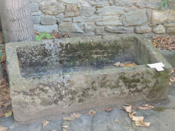 Antica vasca scolpita in pietra serena  - Asta House Sale: Il Parco - Associazione Nazionale - Case d'Asta italiane