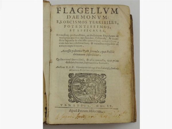 Flagellum Daemonum  - Asta House Sale: Libri antichi - Associazione Nazionale - Case d'Asta italiane