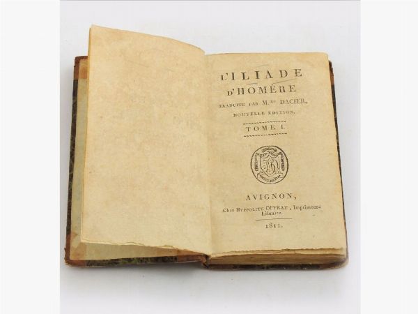 L'Iliade [- L'Odysse] d'Homre  - Asta House Sale: Libri antichi - Associazione Nazionale - Case d'Asta italiane