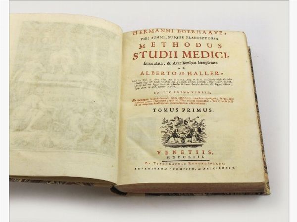 Hermanni Boerhaave - Methodus Studii medici emaculata  - Asta House Sale: Libri antichi - Associazione Nazionale - Case d'Asta italiane