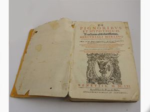 Lotto di sei libri d'epoca  - Asta House Sale: Libri antichi - Associazione Nazionale - Case d'Asta italiane
