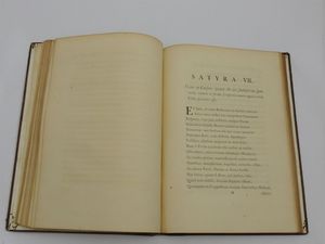 D. Junii Juvenalis et Auli Persii Flacci - Satyrae  - Asta House Sale: Libri antichi - Associazione Nazionale - Case d'Asta italiane