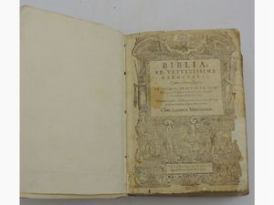 Biblia ad vetustissima exemplaria  - Asta House Sale: Libri antichi - Associazione Nazionale - Case d'Asta italiane