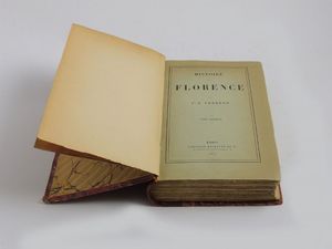 F.-T. Perrens : Histoire de Florence  - Asta House Sale: Libri antichi - Associazione Nazionale - Case d'Asta italiane