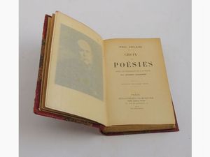 Lotto di tre libri francesi di poesia  - Asta House Sale: Libri antichi - Associazione Nazionale - Case d'Asta italiane