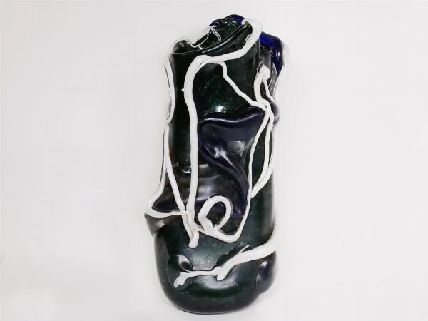 Vaso scultura astratto  - Asta La dimora del Collezionista - Villa delle Azalee a Firenze - III - Associazione Nazionale - Case d'Asta italiane