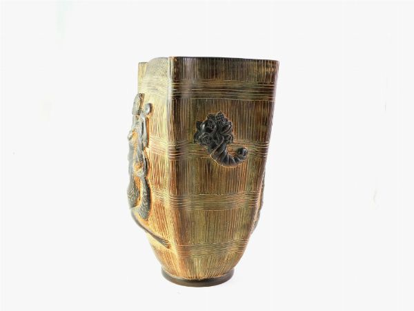 Grande vaso in ceramica Zaccagnini  - Asta La dimora del Collezionista - Villa delle Azalee a Firenze - IV - Associazione Nazionale - Case d'Asta italiane
