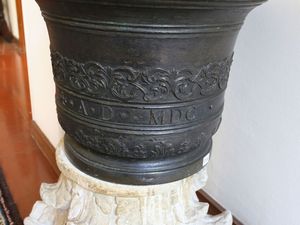 Mortaio in bronzo, 1600  - Asta La dimora del Collezionista - Villa delle Azalee a Firenze - IV - Associazione Nazionale - Case d'Asta italiane