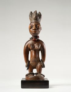 Yoruba, regione di Ede/Oyo (Nigeria)  - Asta Arte Africana: una prestigiosa collezione svizzera - Associazione Nazionale - Case d'Asta italiane