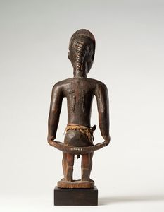 Baulé, regione di Bouaké  (Costa dAvorio)  - Asta Arte Africana: una prestigiosa collezione svizzera - Associazione Nazionale - Case d'Asta italiane