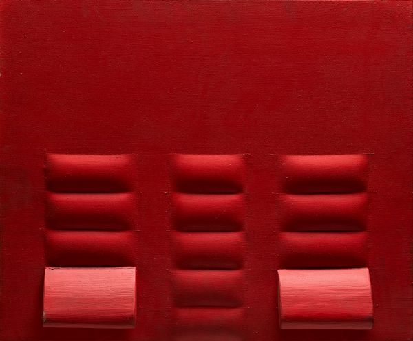 AGOSTINO BONALUMI : Rosso  - Asta Arte Moderna e Contemporanea - Associazione Nazionale - Case d'Asta italiane