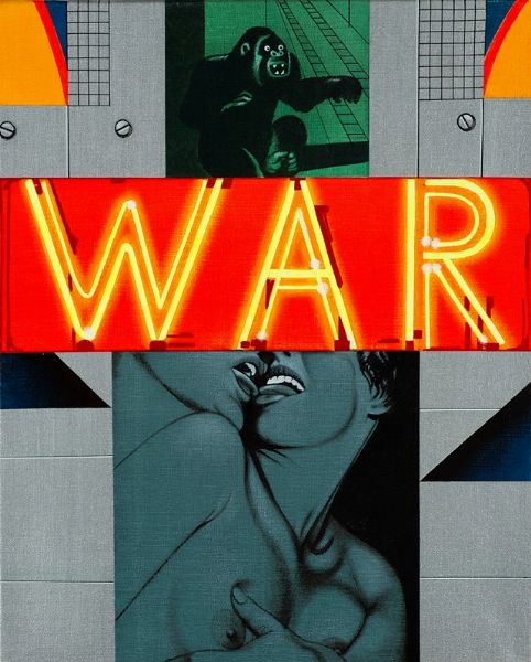 Sergio Sarri : War  - Asta Arte Moderna e Contemporanea - Associazione Nazionale - Case d'Asta italiane
